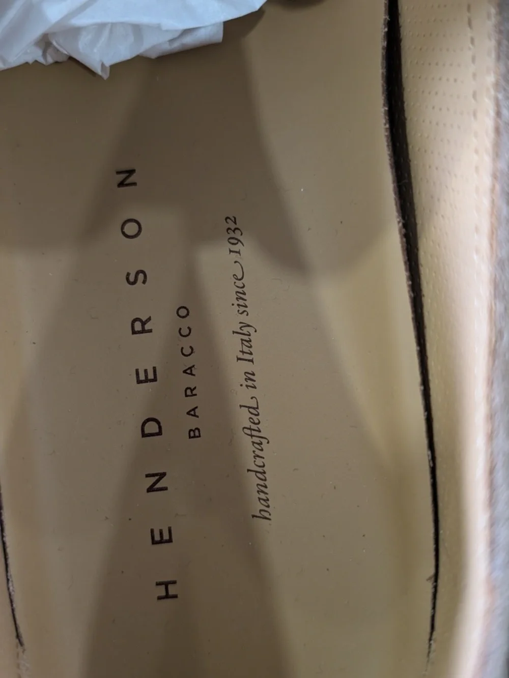 HENDERSON BARACCO Rodi Suede Loafers Men 10 EU 44 Desert Slip On Shoes NWOB